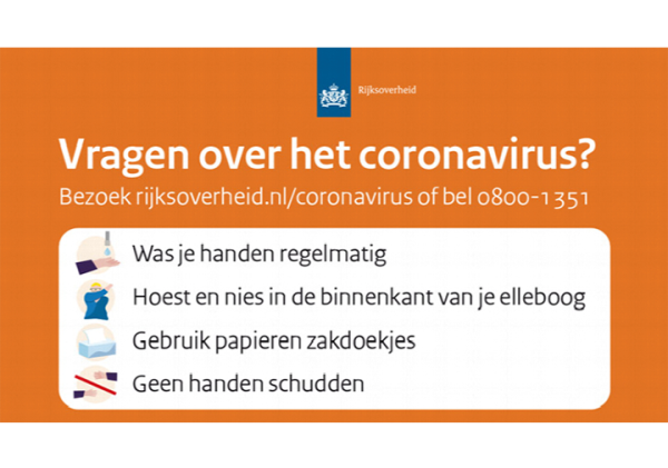 Richtlijnen coronavirus
