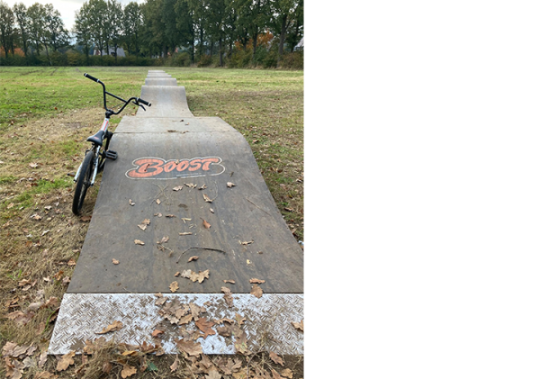 pumptrackbaan, bmx