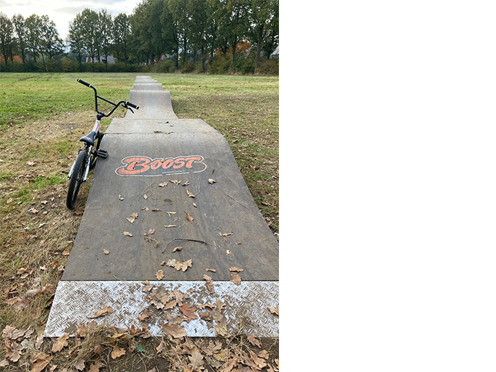 pumptrackbaan, bmx