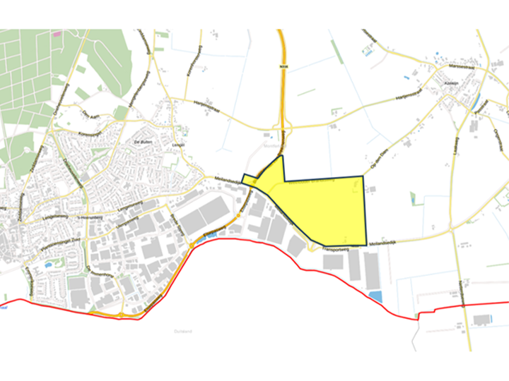 Ontwikkellocatie bedrijventerrein 's-Heerenberg