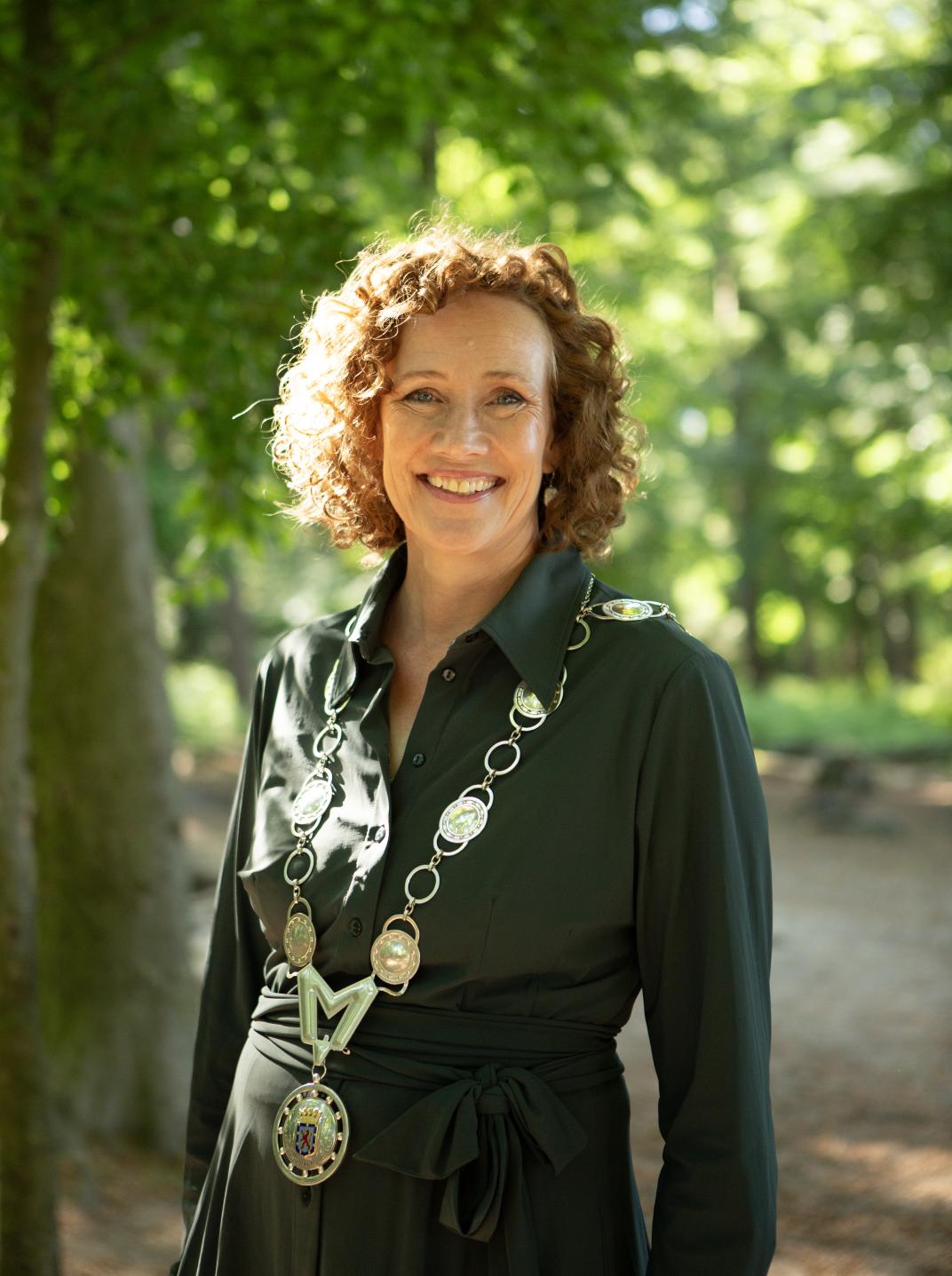 Burgemeester Anne-Marie Fellinger