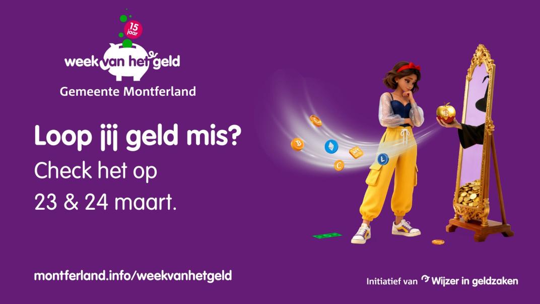 Week van het geld - Voorbeeld Gemeente Montferland