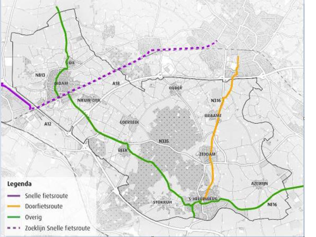 Fietsroutes EPR