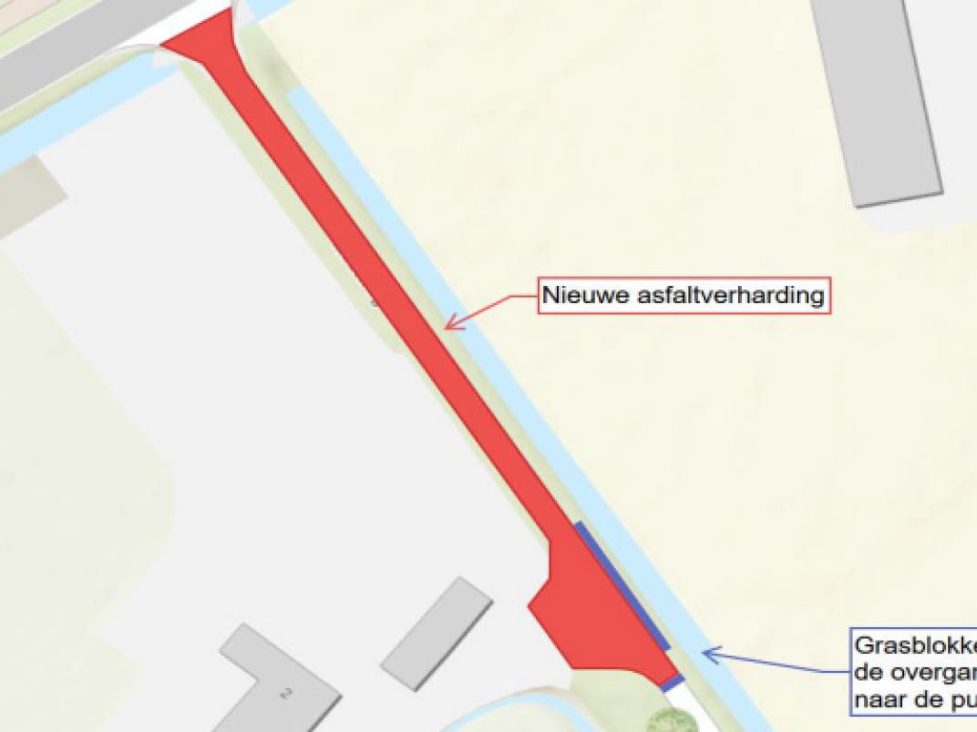 Asfaltonderhoud Maatweg in Azewijn