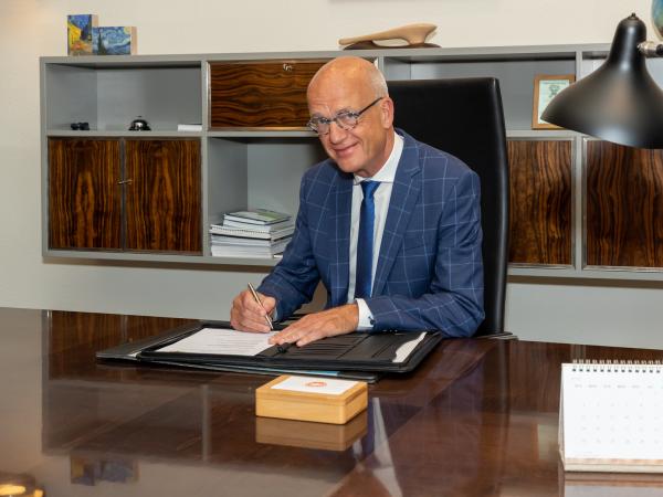 Waarnemend burgemeester Harry de Vries